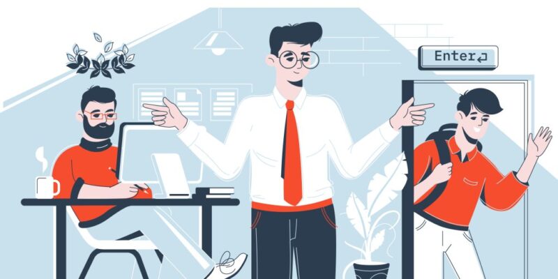 What is the difference between the work of a recruiter and an HR manager?